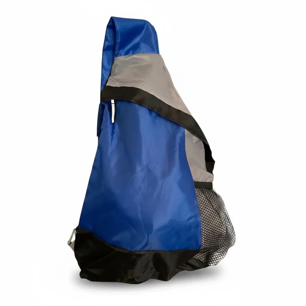 NWOT Armada Sling Blue Black Grey Backpack triangular crossbody bag